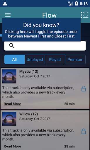 Music To Flow By screenshot 2