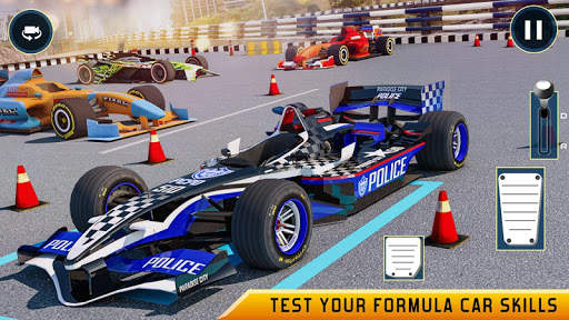 Formula Racing Car Parking Free Game screenshot 4