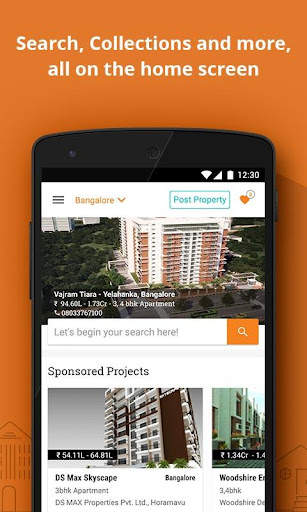 CommonFloor Property Search screenshot 1