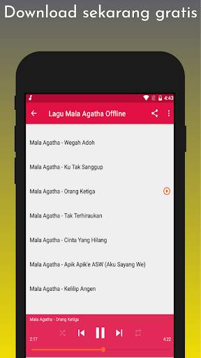Lagu Mala Agatha Offline screenshot 5