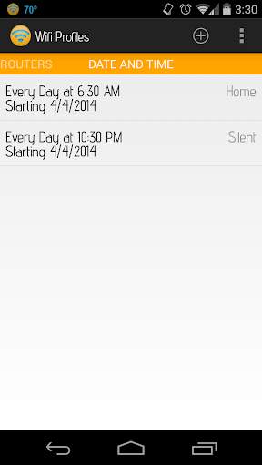 Wifi Profiles screenshot 2