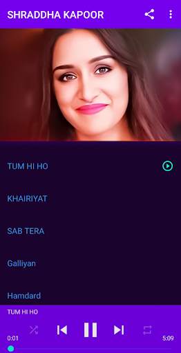 Shraddha Kapoor Offline Songs screenshot 2