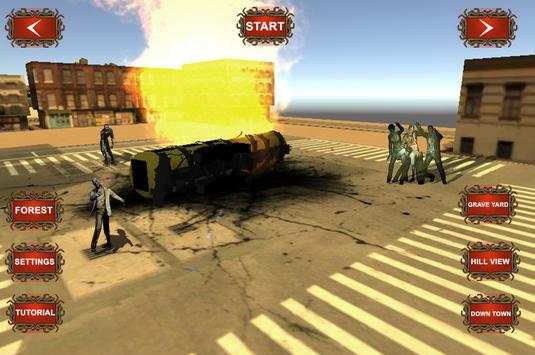 Zombie Shooting Race Adventure: Guns Cars, Zombies screenshot 5
