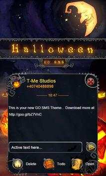 Scary Halloween SMS Theme screenshot 5
