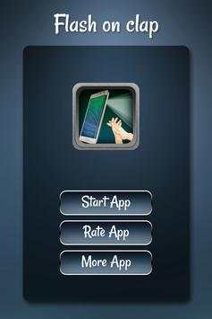 Flashlight on Clap screenshot 1