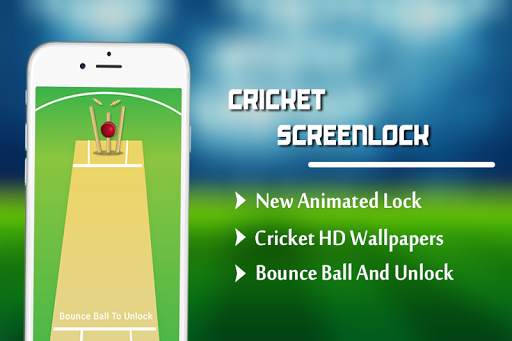 Cricket  Lock Theme 1 تصوير الشاشة