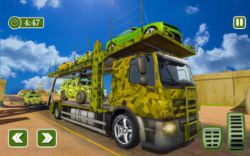 Army Car Transporter 2019 : Airplane Pilot Games screenshot 5