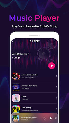 Music Player For Android screenshot 4
