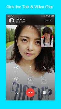 Girls - Live Video Talk, Audio & Text Messenger screenshot 1