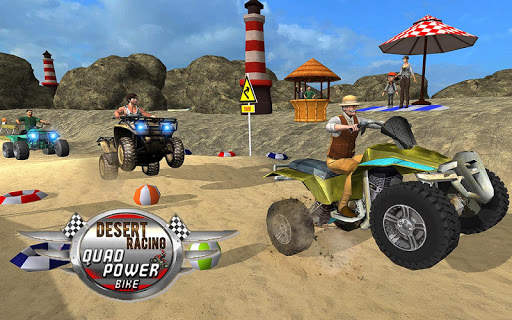 Desert Racing Quad Power Bike screenshot 6