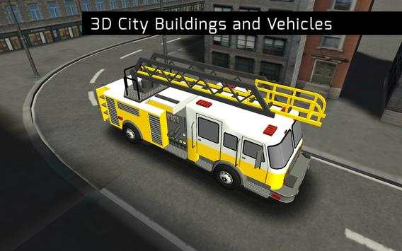 Fire Truck Dash 3D Parking screenshot 3