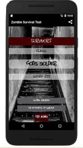 Zombie Survival Test (QUIZ) screenshot 4