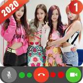 Fake Video Call Black Pink on 9Apps