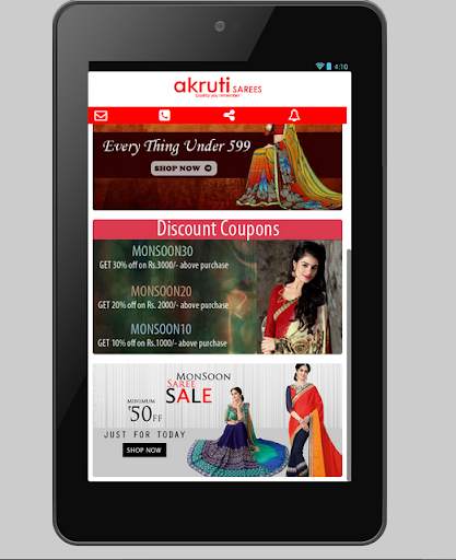 Online Sarees Shopping Shop - Manufacturer screenshot 9
