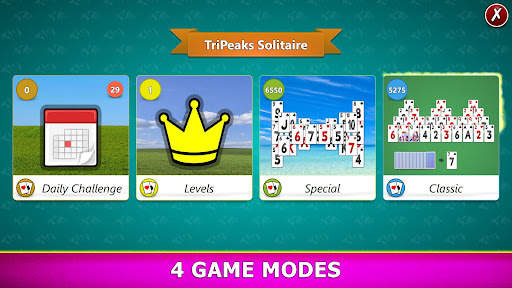 TriPeaks Solitaire Mobile screenshot 2