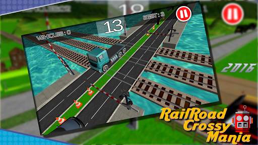 RailRoad Crossing 3D 🚅 Train Simulator Game screenshot 9