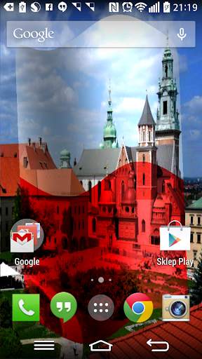 Poland Flag Live Wallpaper screenshot 5