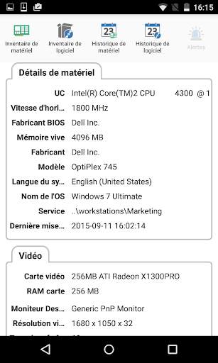 Console de NetSupport DNA screenshot 1