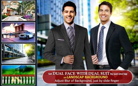 Men Suit Dual Photo Editor 3 تصوير الشاشة
