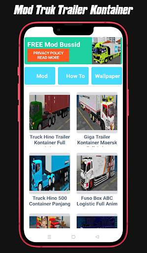 Mod Truk Trailer Kontainer screenshot 2