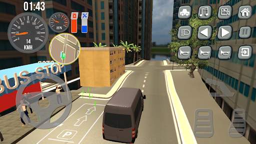Van Minibus Car Simulator Game screenshot 5
