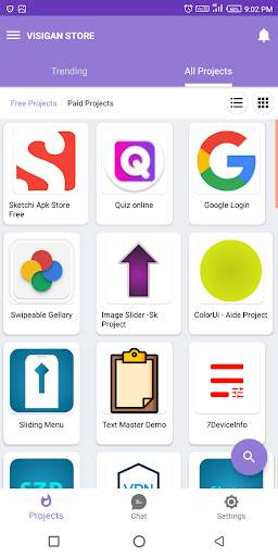 Visigan - Share Sketchwere, Android Studio Project screenshot 4