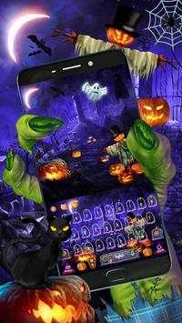 Pumpkin Halloween Keyboard Theme screenshot 1