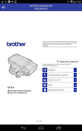 Brother GT/ISM Support App screenshot 10