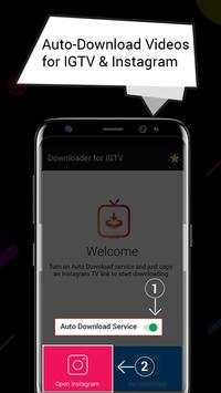 Video Downloder for IGTV and Instagram स्क्रीनशॉट 1