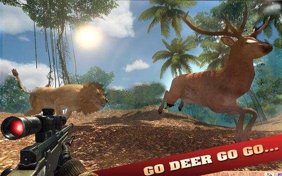 Jungle Sniper berburu: Safari screenshot 3