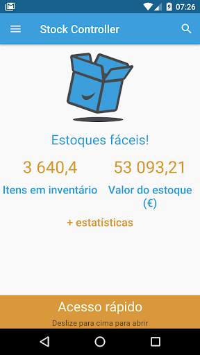 Stock Controller - inventários screenshot 1