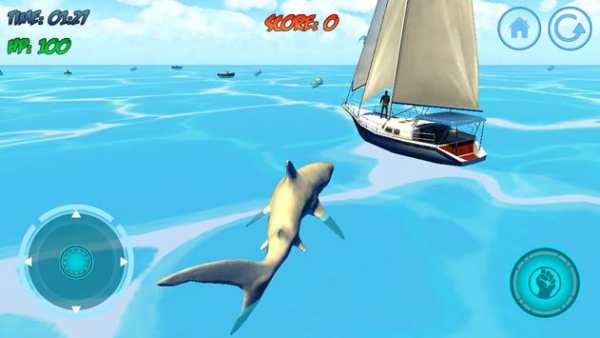 Shark Attack 3D Simulator screenshot 4