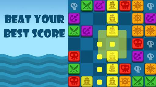 Pirate's Dice: Connect 4 in a row, random dice 7x7 screenshot 7