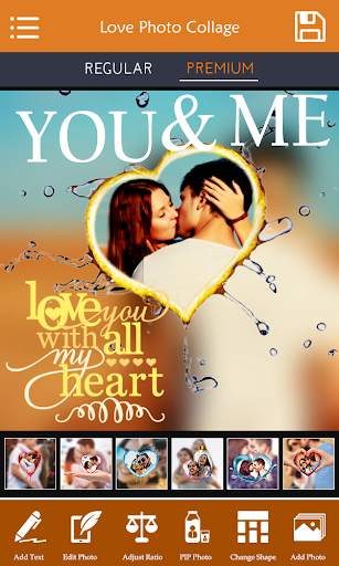 Love Photo Collage Maker and Editor screenshot 3