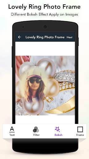 Lovely Ring Photo Frame скриншот 3