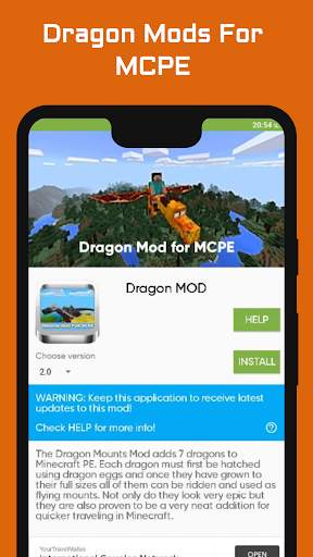 Dragon Mod for MCPE screenshot 2