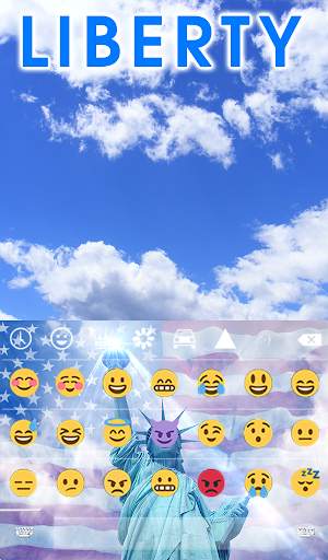 Liberty Animated Keyboard स्क्रीनशॉट 4