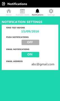 Cancellation driving test app screenshot 4