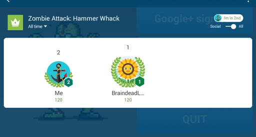 Zombie Attack: Hammer Whack screenshot 5