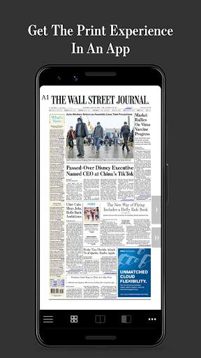 WSJ Print Edition screenshot 1