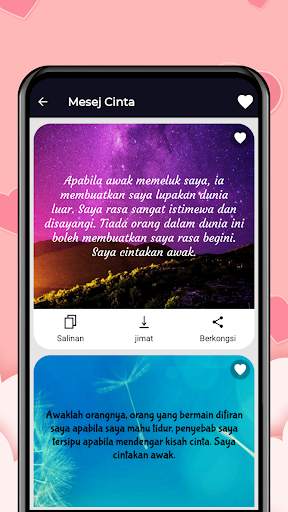 Mesej Wishes SMS Koleksi screenshot 8