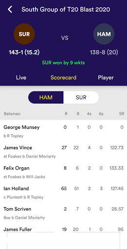 CricInfo - Fastest Free Live line Cricket Scores screenshot 2