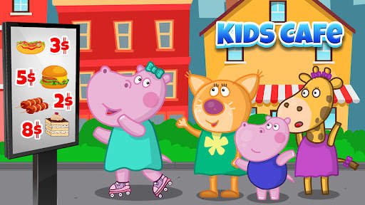 Kids cafe. Funny kitchen game screenshot 8