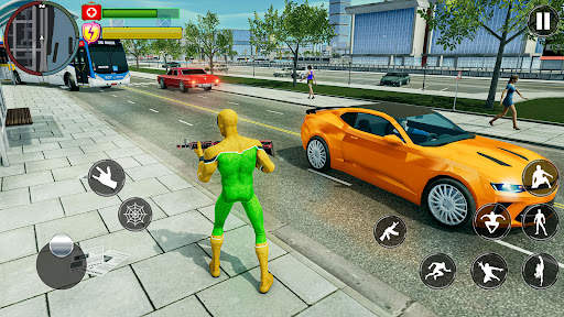 Spider Rope Hero : Crime City screenshot 1