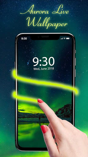 Dazzling Aurora Live Wallpaper screenshot 2