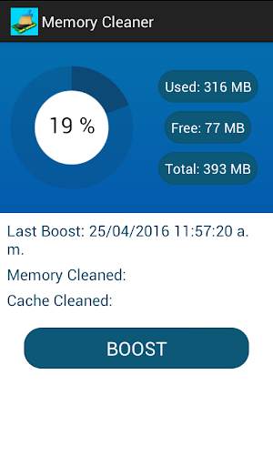 Memory Cleaner screenshot 1