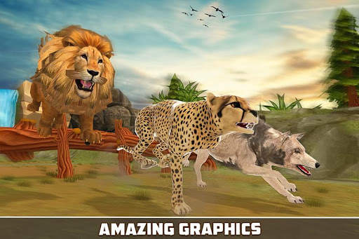 Wild Animal Racing Simulator 2019 screenshot 2