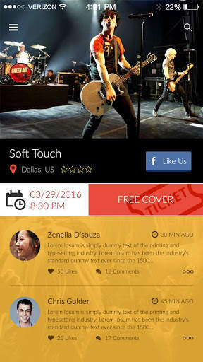 Rock U! - Find Local Live Music screenshot 5