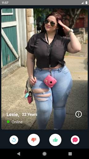 BBW Curvy Plus Sized Dating App | Free Chat Flirt 5 تصوير الشاشة