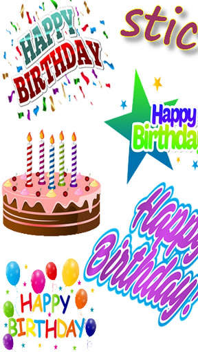 Happy Birthday Stickers for WhatsApp WAStickerApps screenshot 4
